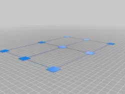 CR-10 mini bed level test