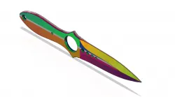 CS GO Skeleton Knife 