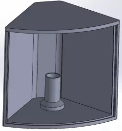Curved Lithophane Light Box