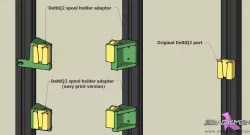 DeltiQ2 Spool Holder Adapter