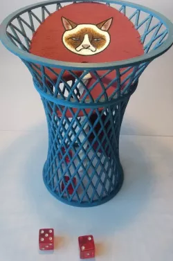 Dice Tower Grumpy Cat Hyperboloid