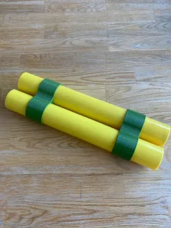 Double pipe clamp (quadro system)