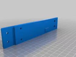 Ender 5 Plus adapter for Meanwell RSP-500-24 PSU (rear exhaust)