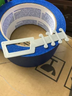 Extension link for surgical mask strap