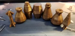 Fancy Dice for Tabletop Games - Printable