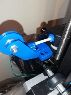 Filament guide for Geeetech A10 + BMG extruder + Runout sensor