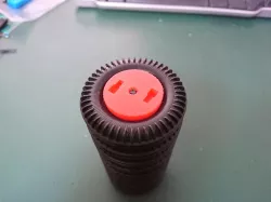 fischertechnik tire 45 building block adapter