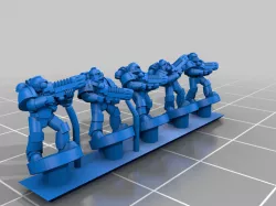 Galactic Crusaders - Special Weapons - 6-8mm