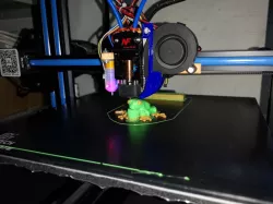 Geeetech A20M / A10M NF Crazy TC-03 hotend mount & Fan Duct