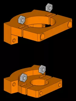 Harbor Freight Drill Master Rotary Tool MPCNC mount