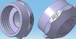 Honeywell/Honeywell North® to 40MM NATO (RD40x1/7) Thread Adapter