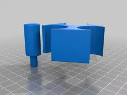 Imaginext toy 3x flashlight holder accessory