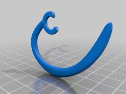 Jabra headset ear tie