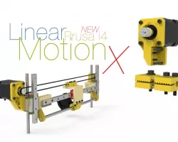 linear X-Axis Upgrade for Prusa i4