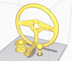 Logitech G25 G27 Steering wheel mod pack