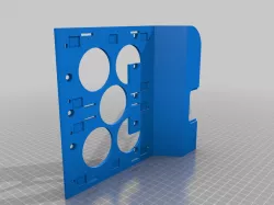 Mac G5 Processor cover to PC Side Plate Mount - Bracket
