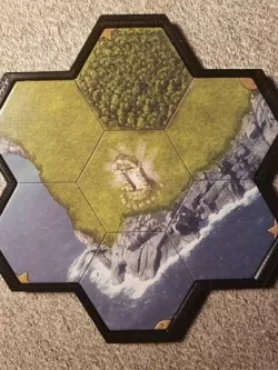 Mage Knight: Magnetic Hex Tile Frames