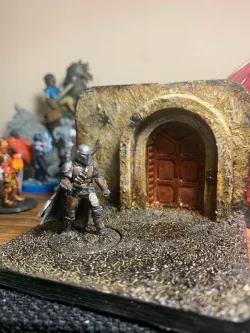 Mandalorian Miniature Base. 