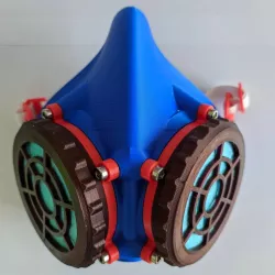 Mask L N95 with modular filters (adult version)