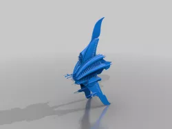 Minbari Sharlin Warcruiser (2 versions)