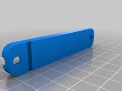 Mlok light tape switch mount