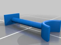 Paintball Gun Marker Barrel Support for Stands