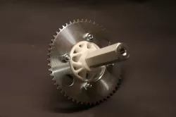 Pocket bike chain wheel hub for Infento hex axles