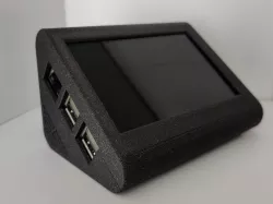 Raspberry Pi 3(2) OctoPi Case with HyperPixel Touch Screen (OctoTouch)