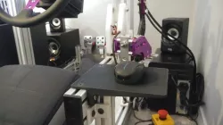 Sim racing rig mouse pad plate for 15 series extrusion