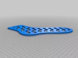 Sock Blocker - Large - Stripe Pattern