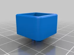 Stackable MX switch keycap