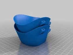 Stackable Thin Walled Medium Mask