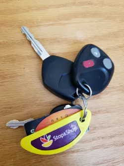 Stop & Shop Key Fob Frame