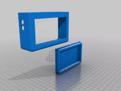Supporto amperometro 47x87mm ender 3 - ender 3 amperemeter 47x87mm support