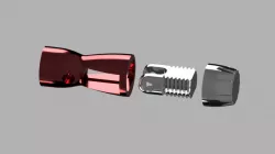 Tensor eje x para Anet et4 -- X axis tensioner for anet et4