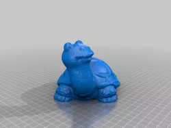 Turtle (Schildkröte) - garden deco