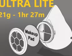 ULTRA LIGHT - Makers Modular Mask System - Covid-19 Face Mask Respirator - 3D Printed for Corona Virus and other Applications