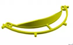 Visor frames PPE easy & fast print. Nested/single item. COVID-19 Coronavirus