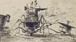 War Of the Worlds Martian Mk2 Handle Machine 1/32