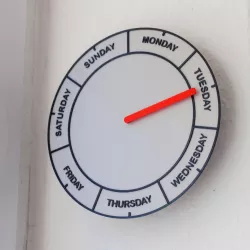 Weekday-Clock