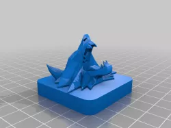 Witcher Medallion Ender 3 Pro QR cover