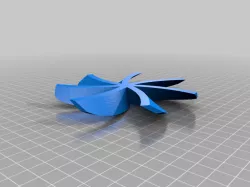 x2My Customized OpenSCAD Turbine Propeller Generator