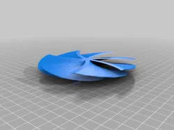 x7My Customized OpenSCAD Turbine Propeller Generator