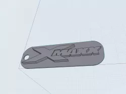 XMAXX Traxxas X-MAXX Logo Tag