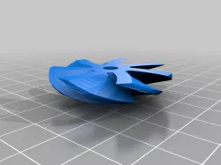 xx3My Customized OpenSCAD Turbine Propeller Generator