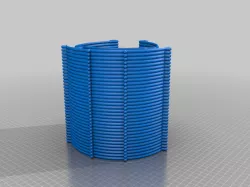 3 stacks of 11 of 3DOne Nano Face Shield V3.0