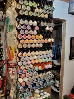32.8mm Games Workshop paint storage