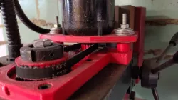 3d printable Sieg x2 mini mill belt drive conversion