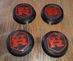 55mm Hubcap GTR logo