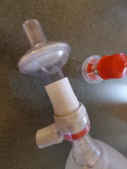 Ambu Bag PEEP valve adapter for filter